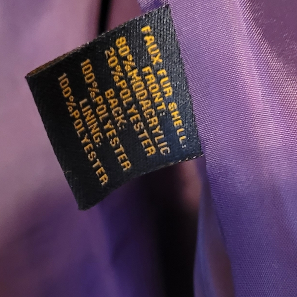 Faux fur sizee med beautiful condition - Picture 6 of 6